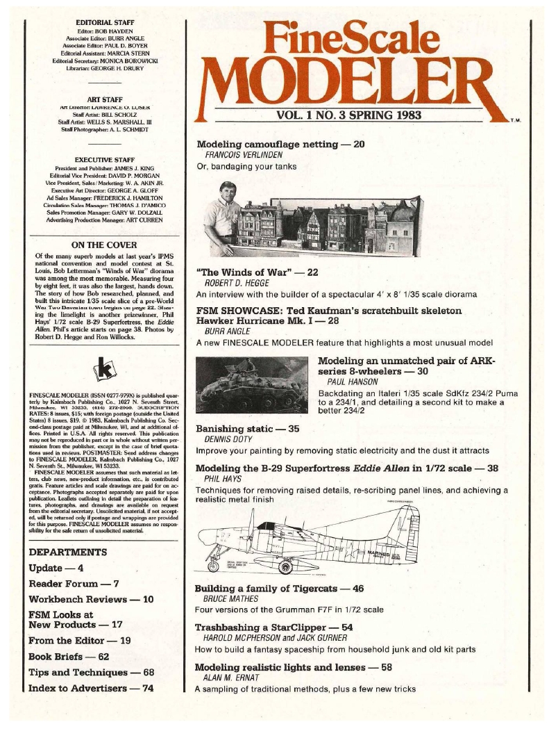 FineScale Modeler 1983-Spring (Vol01-03)